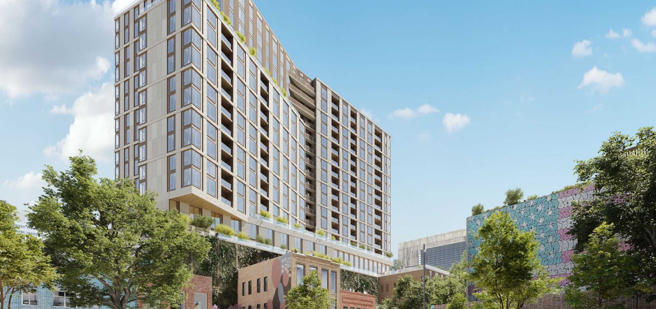 First look Two apartment towers bound for South Downtown Urbanize